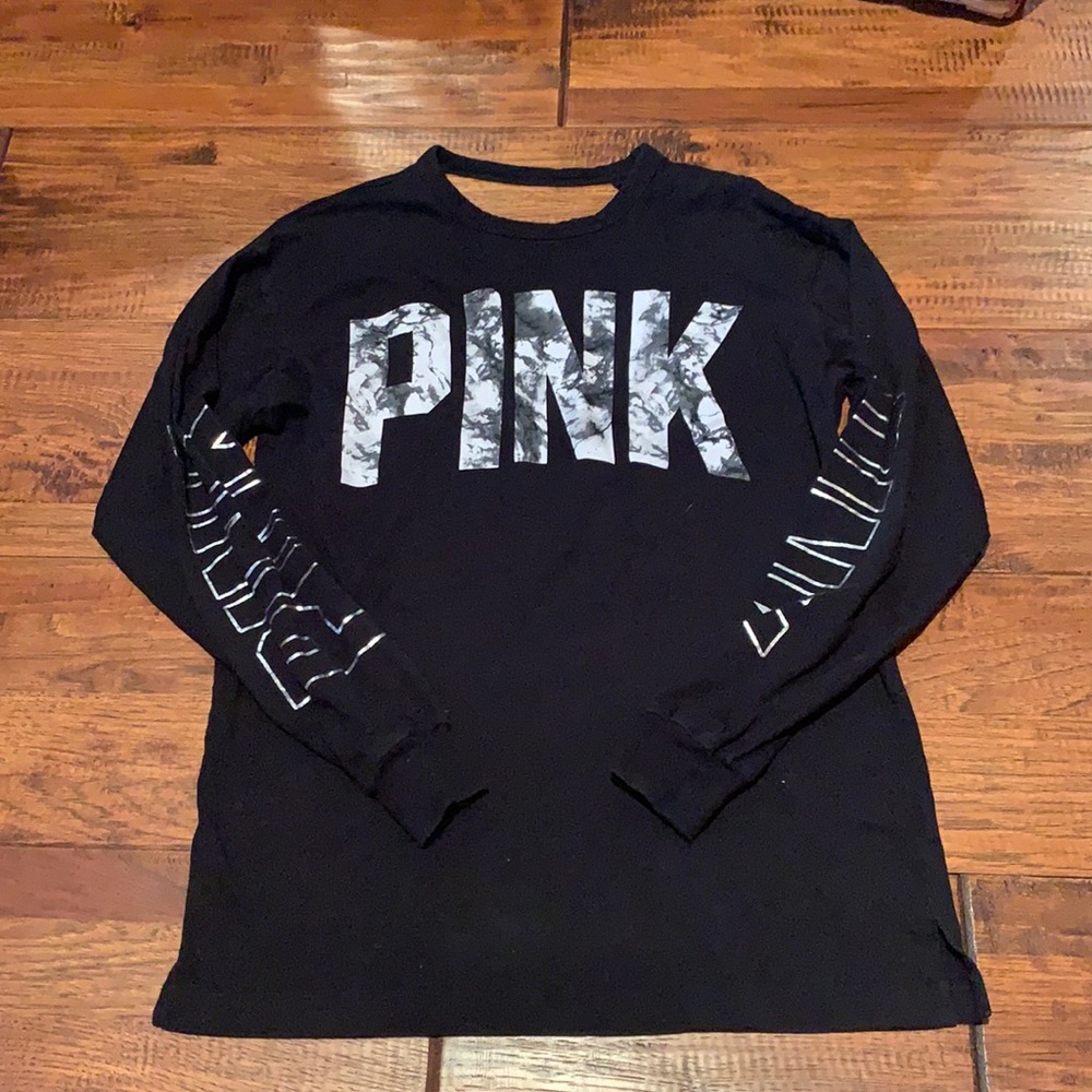 PINK black long sleeve